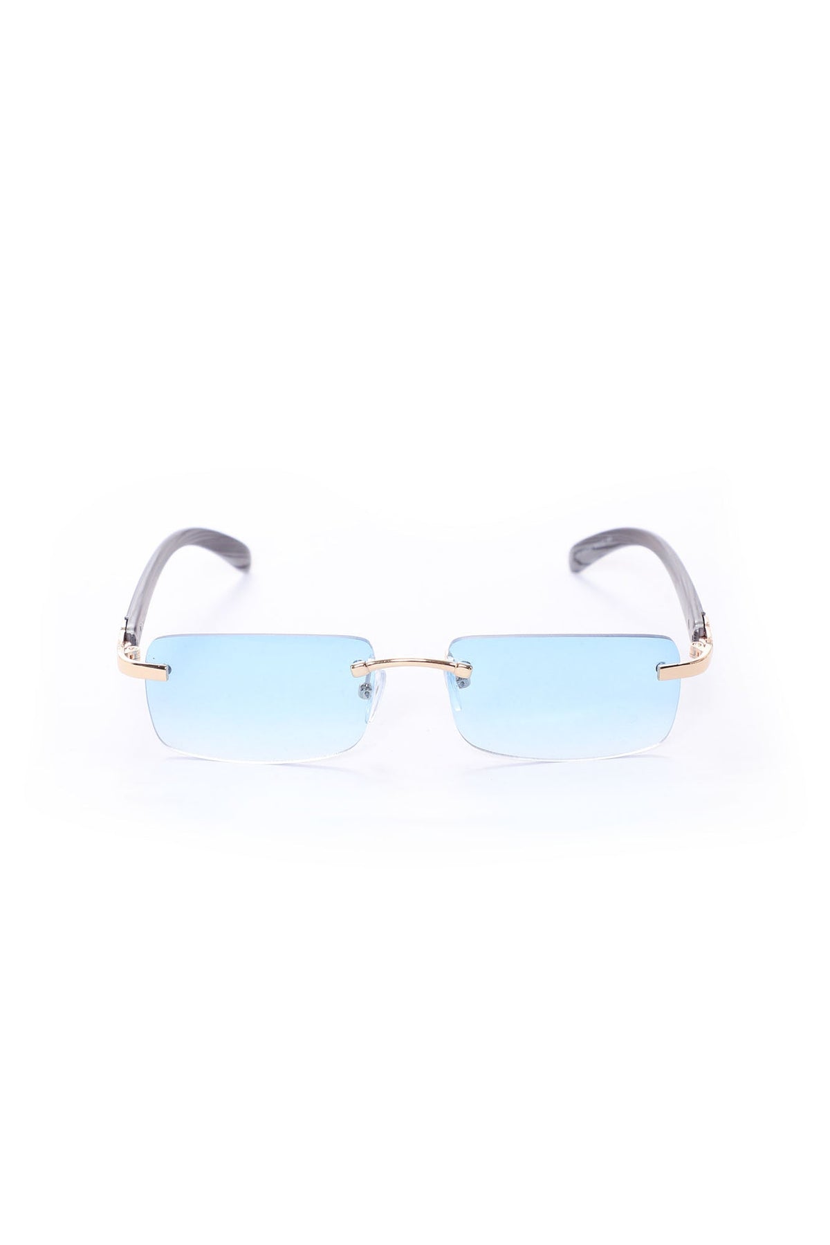 Hadid Sunglasses - Black/Blue image 1