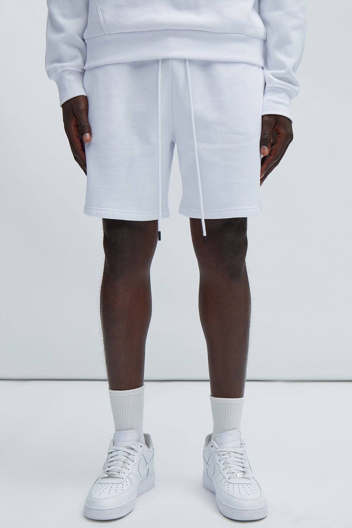 Tyson Sweatshort - White image 1