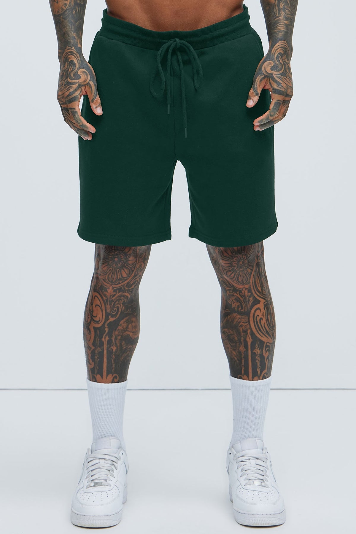 Tyson Sweatshort - Hunter Green image 4