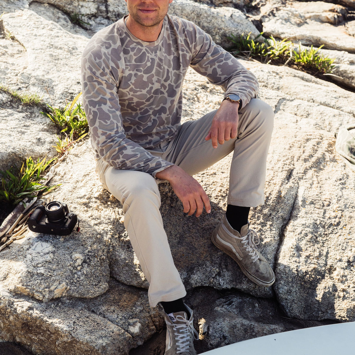 Surfside Waffle Long Sleeve Shirt – Marsh Wear Clothing