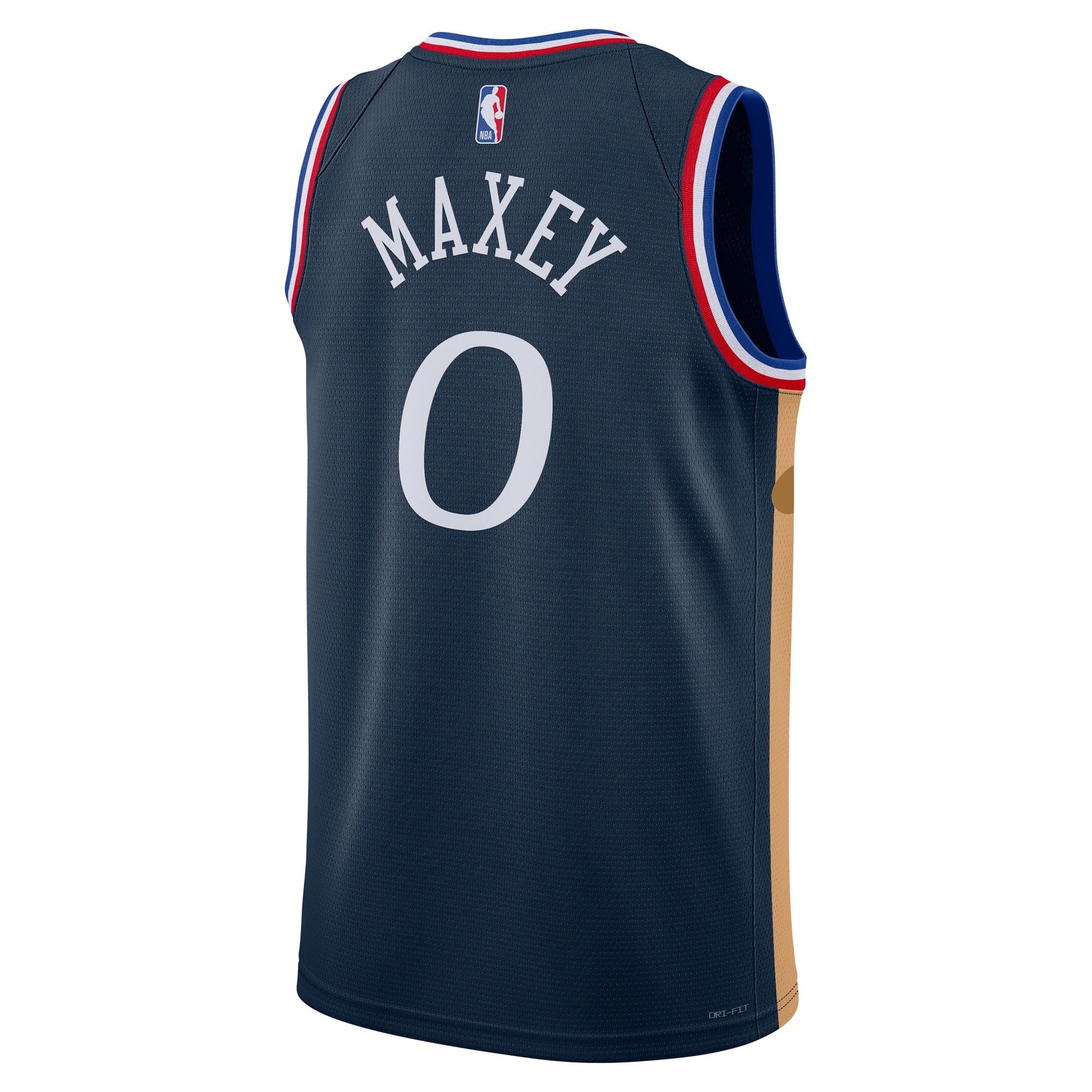 Philadelphia 76ers Nike 2025/26 City Edition Swingman Jersey - Navy - Tyrese Maxey - Unisex - Navy - image 4