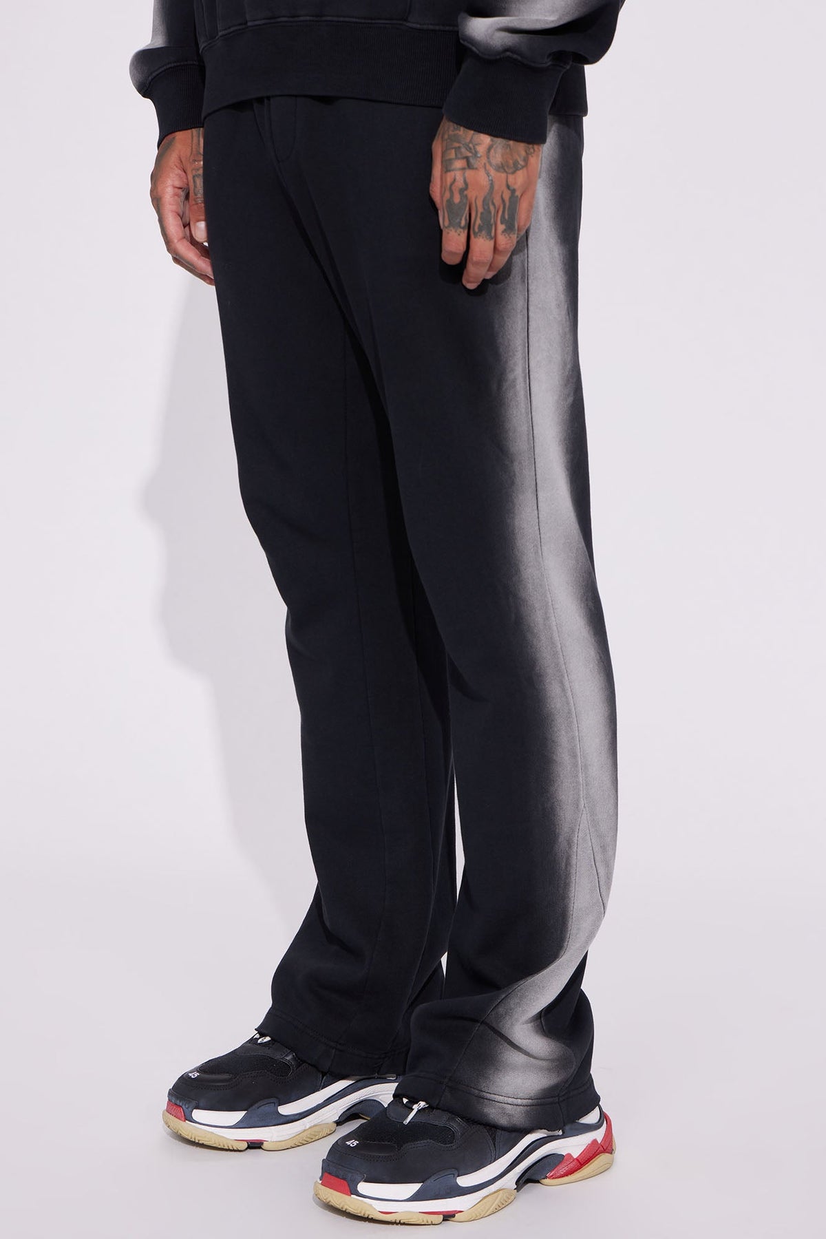 Tyson All You Flared Sweatpants - Black image 1