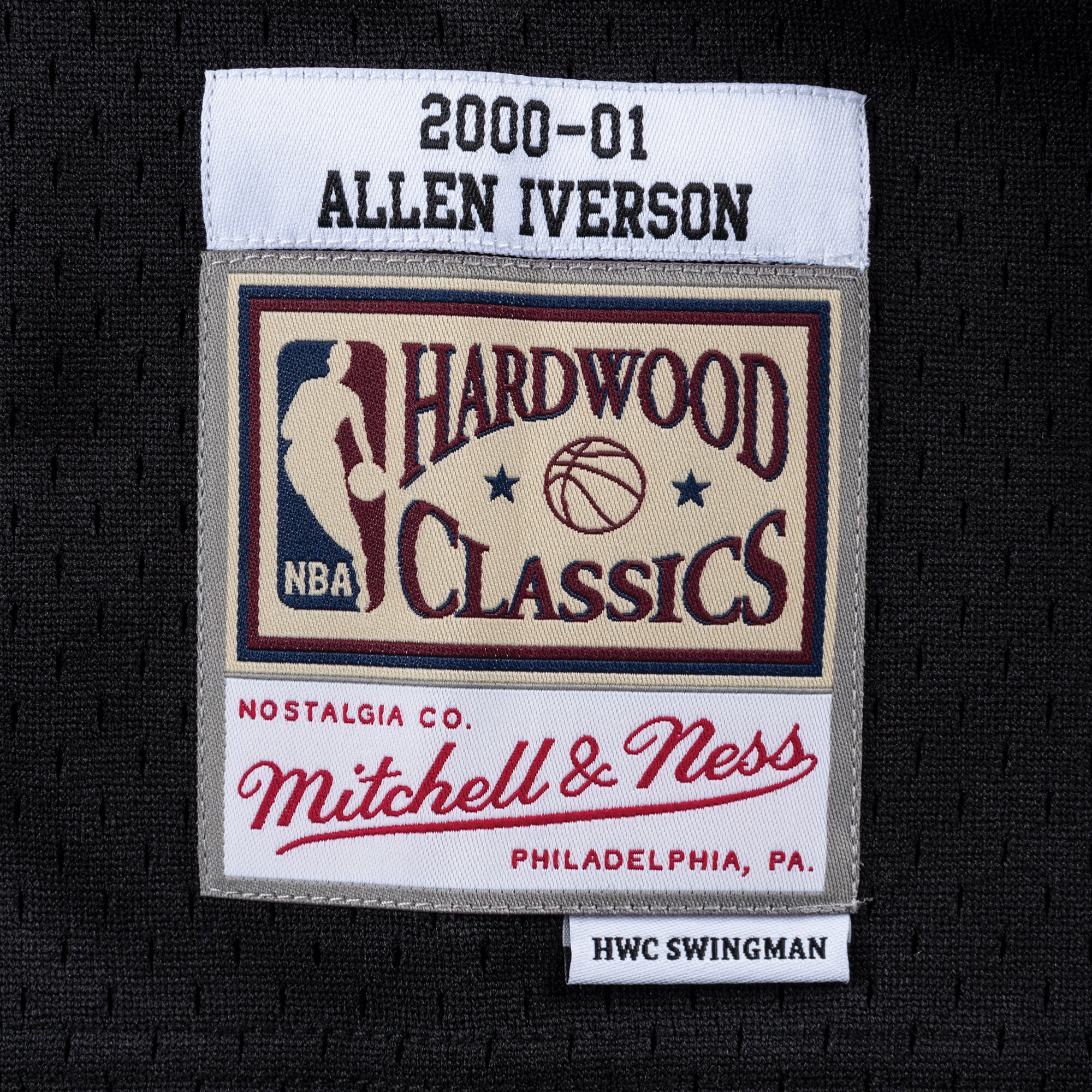 Philadelphia 76ers Mitchell & Ness Swingman Jersey Road Allen Iverson 2000-01 - Team Color - image 4