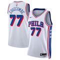 Philadelphia 76ers Nike Association Edition Swingman Jersey - White - VJ Edgecombe - Unisex - White - image 1