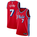 Philadelphia 76ers Jordan Brand Statement Edition Swingman Jersey - Red - Jaylen Brown - Unisex - Red - image 1