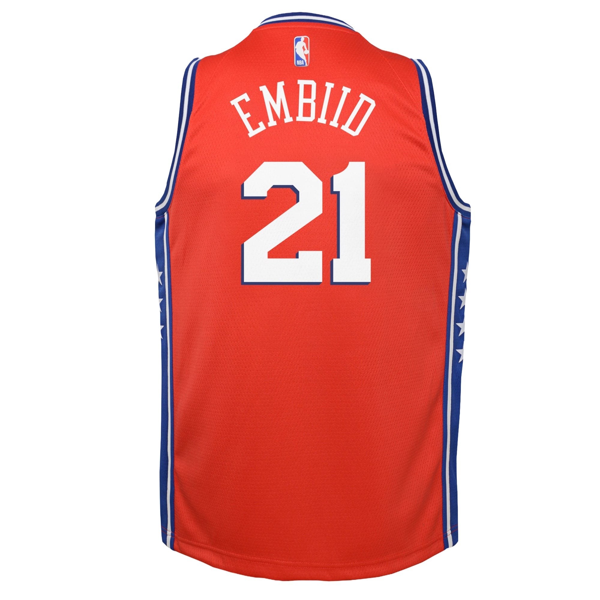 Philadelphia 76ers NBA Statement Swingman Jersey - Joel Embiid - Youth - Team Color - image 4
