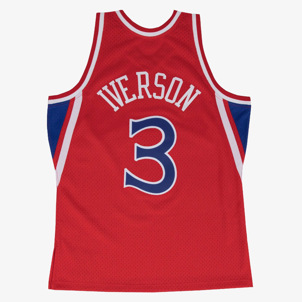 Philadelphia 76ers Mitchell & Ness Swingman Jersey Road Allen Iverson 1996-97 - Team Color - image 3