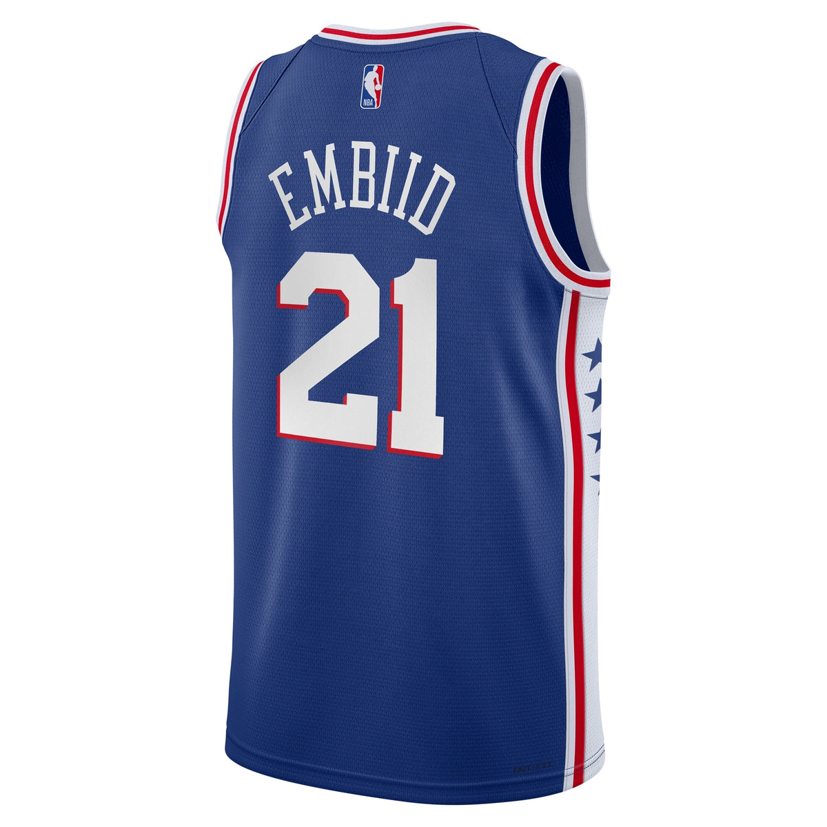 Philadelphia 76ers NBA Icon Swingman Jersey - Joel Embiid - Youth - Team Color - image 4