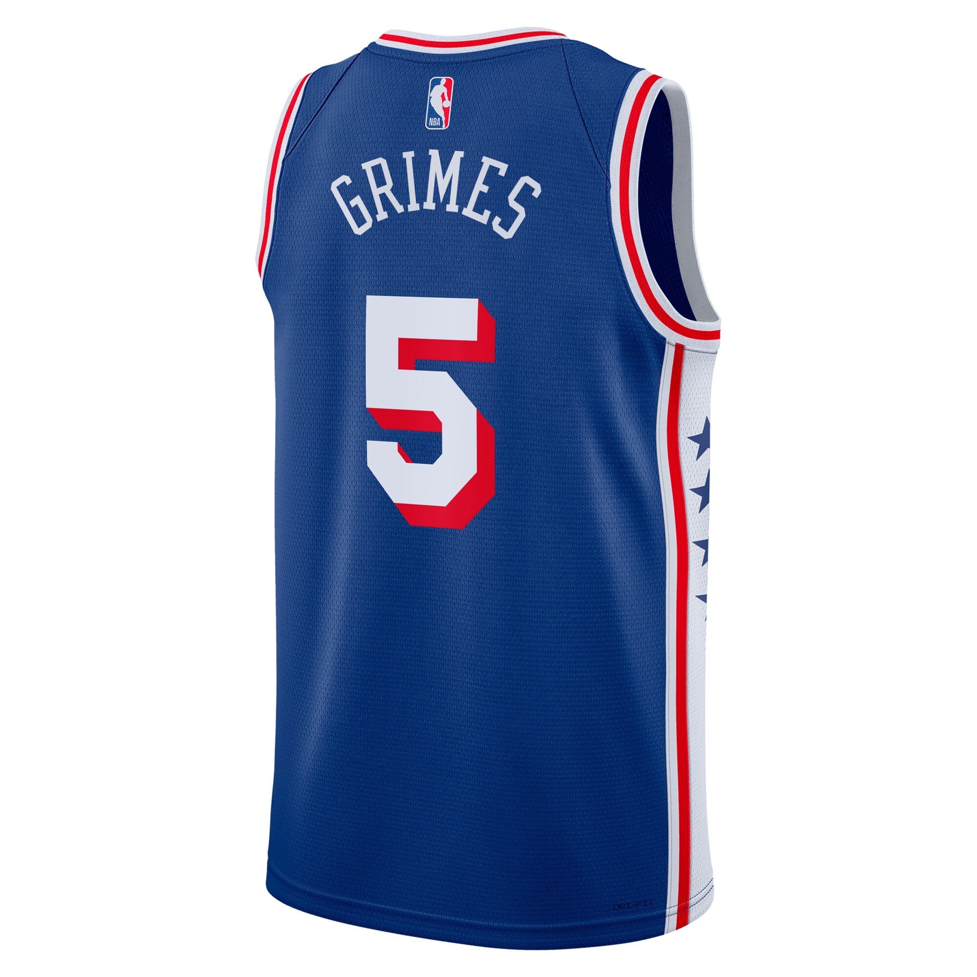 Philadelphia 76ers Nike Icon Edition Swingman Jersey - Royal - Quentin Grimes - Unisex - Royal - image 4