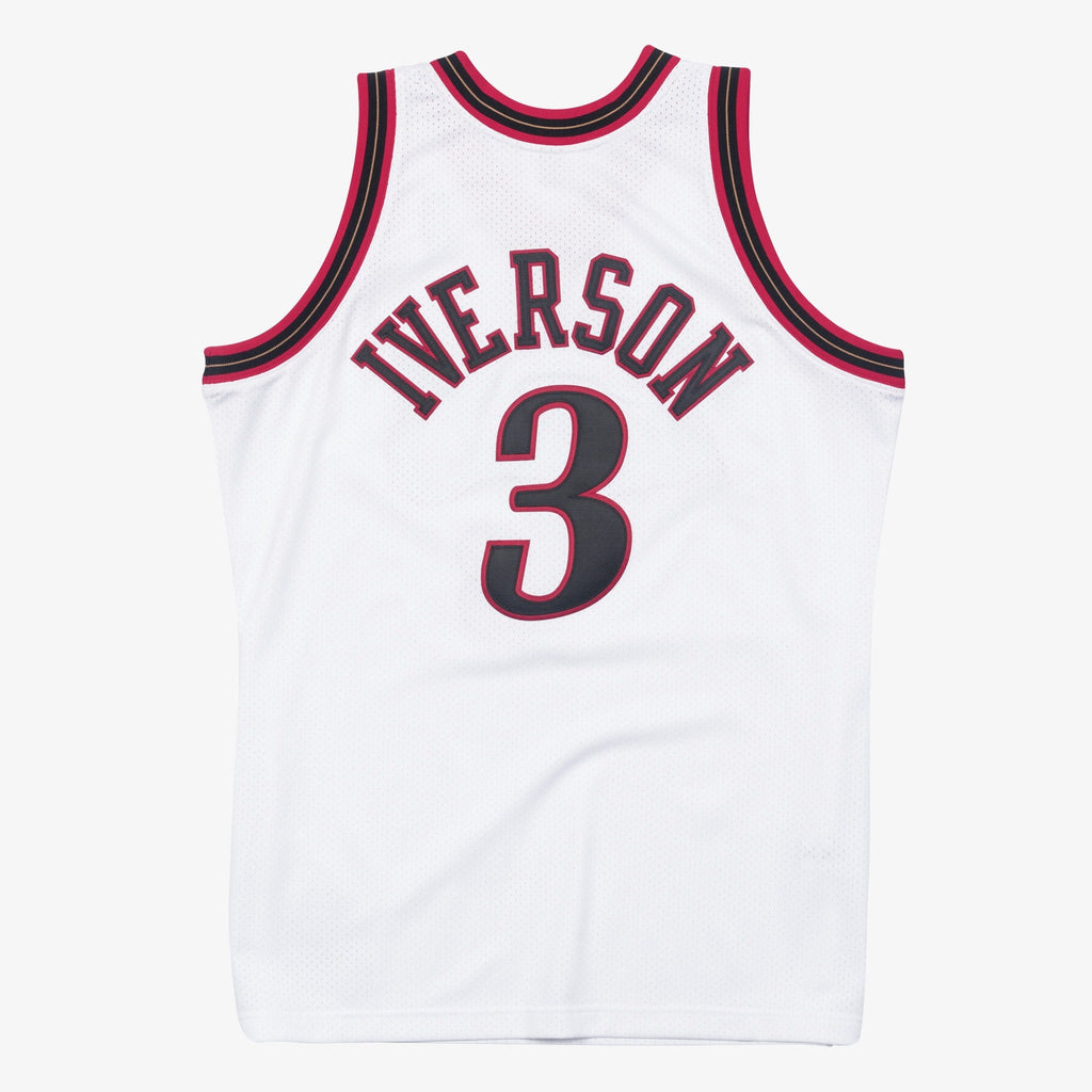 Philadelphia 76ers Mitchell & Ness Allen Iverson 1997 Authentic Jersey - White - White - image 4