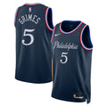 Philadelphia 76ers Nike 2025/26 City Edition Swingman Jersey - Navy - Quentin Grimes - Unisex - Navy - image 1