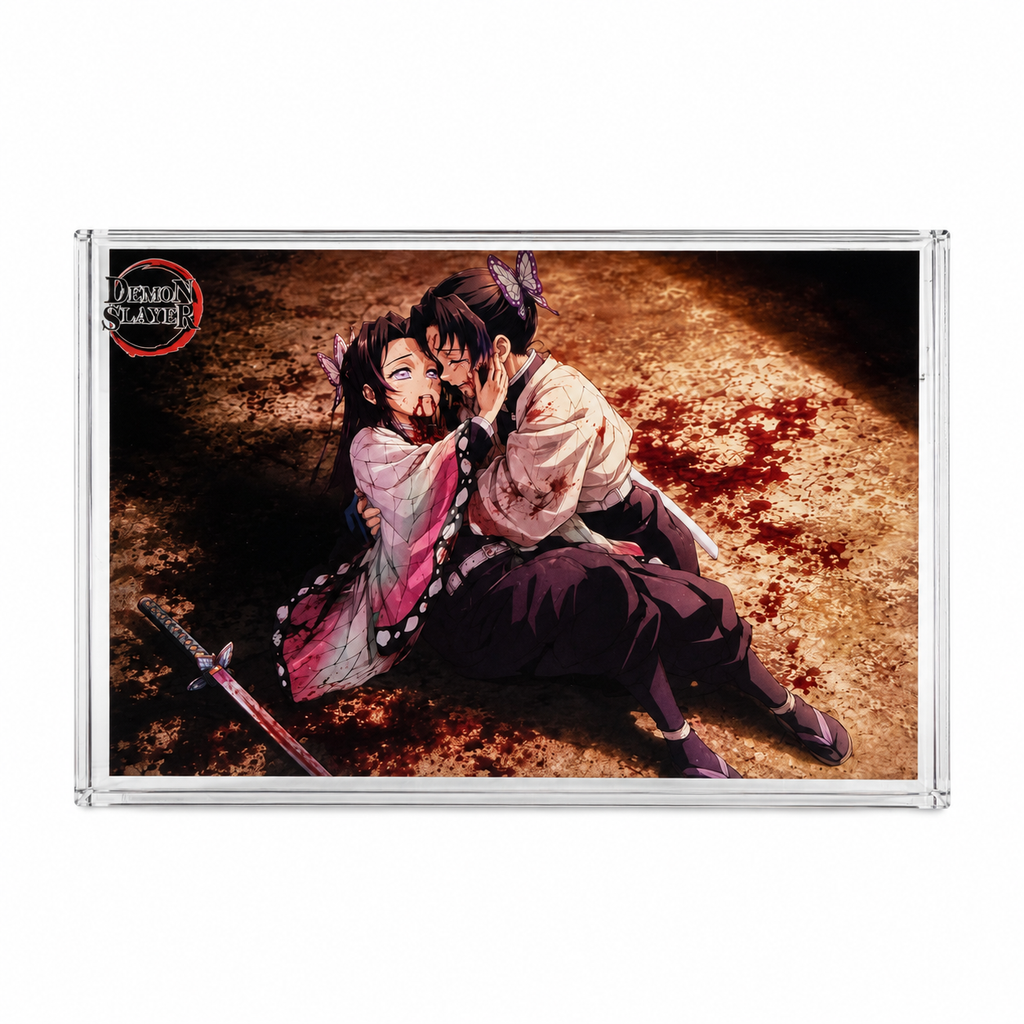 Demon Slayer Obanai Iguro Acrylic Crystal Card Brick