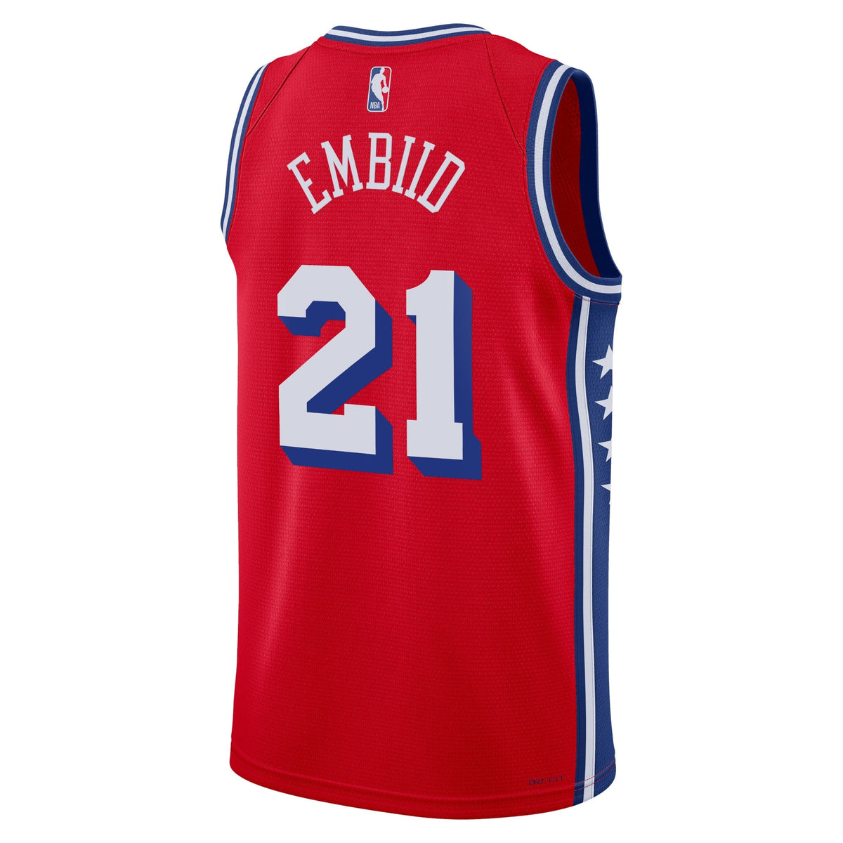 Philadelphia 76ers Jordan Statement Edition Swingman Jersey - Red - Joel Embiid - Unisex - Red - image 3
