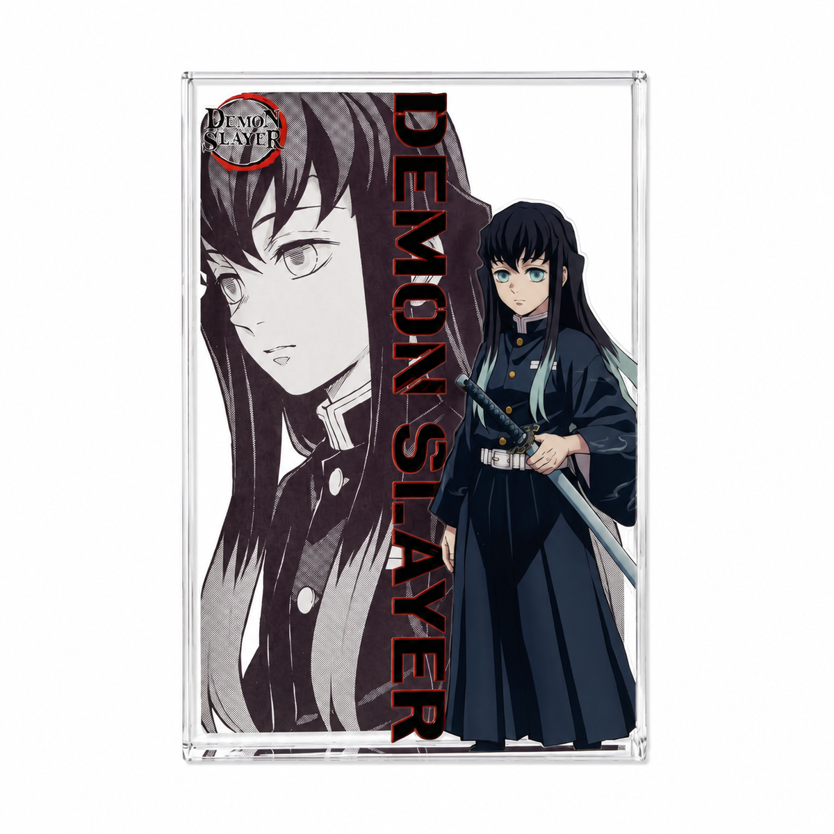 Demon Slayer Giyu Tomioka Acrylic Crystal Card Brick