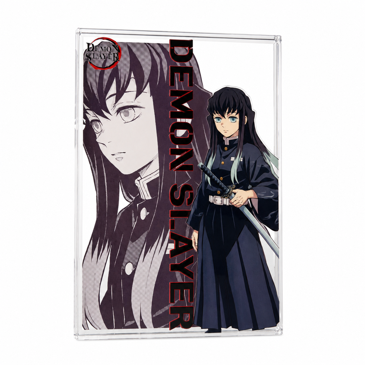 Demon Slayer Giyu Tomioka Acrylic Crystal Card Brick