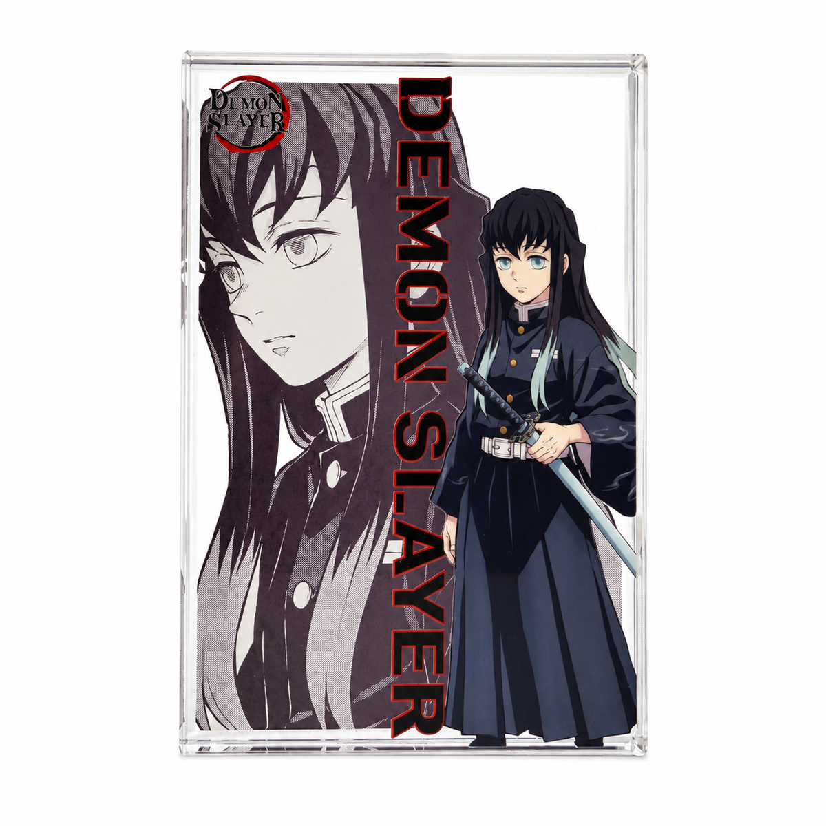 Demon Slayer Giyu Tomioka Acrylic Crystal Card Brick