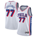Philadelphia 76ers Nike Association Edition Swingman Jersey - White - VJ Edgecombe - Youth - White - image 1