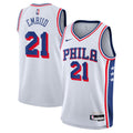 Philadelphia 76ers Nike Association Edition Swingman Jersey - White - Joel Embiid - Youth - White - image 1