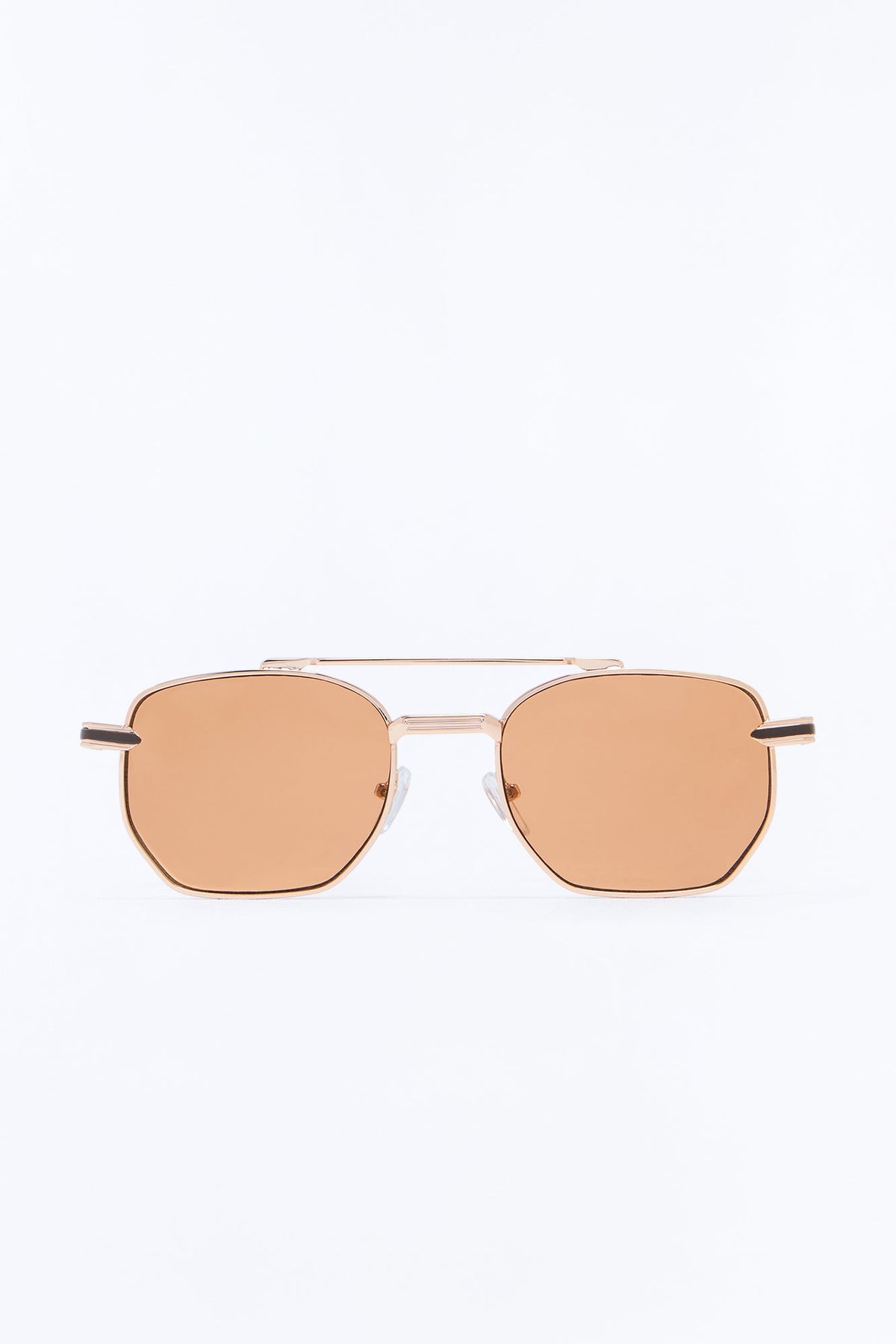 Lights Out Aviator Sunglasses - Orange image 1