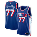 Philadelphia 76ers Nike Icon Edition Swingman Jersey - Royal - VJ Edgecombe - Youth - Royal - image 1
