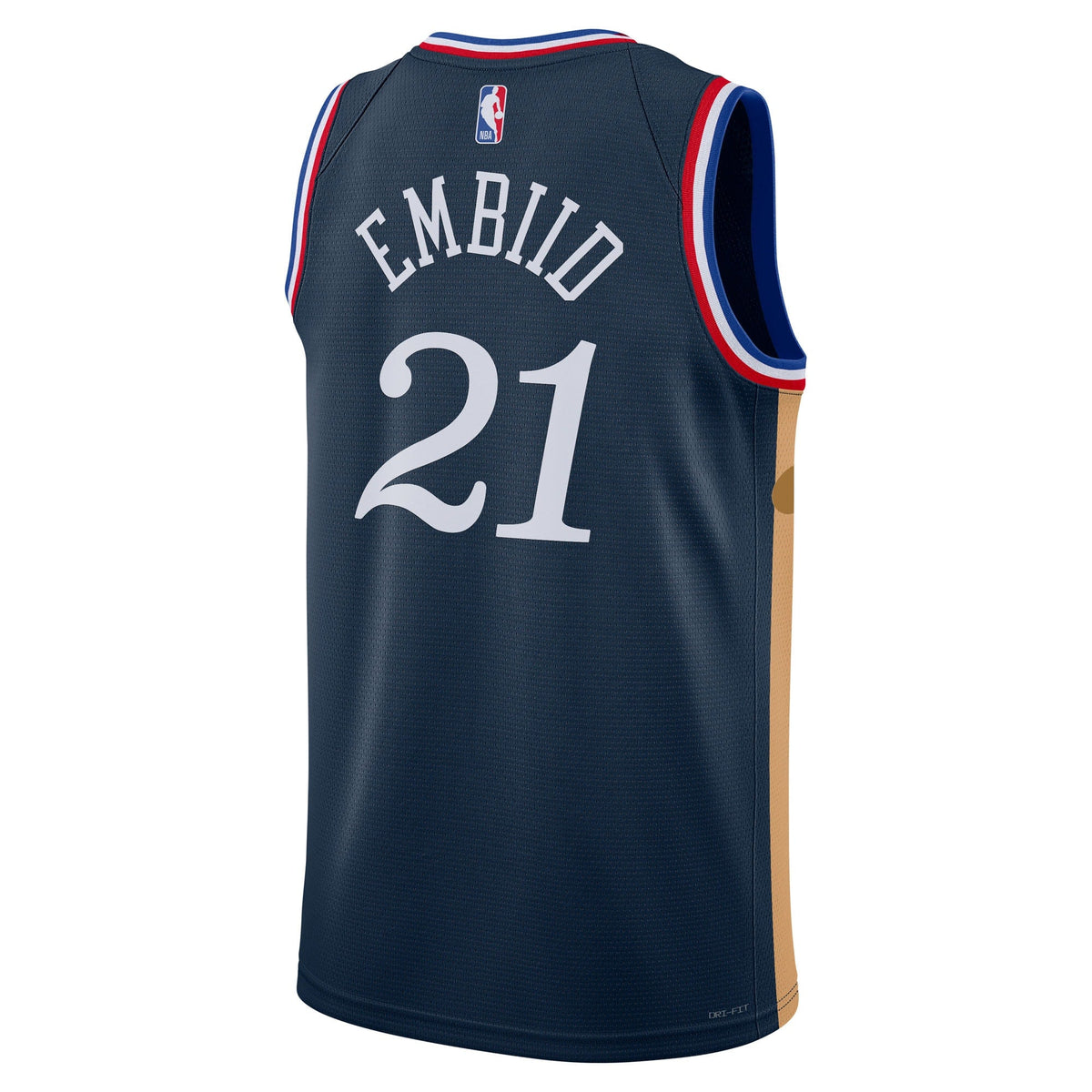 Philadelphia 76ers Nike 2025/26 City Edition Swingman Jersey - Navy - Joel Embiid - Unisex - Navy - image 4