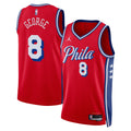 Philadelphia 76ers Jordan Brand Statement Edition Swingman Jersey - Red - Paul George - Unisex - Red - image 1