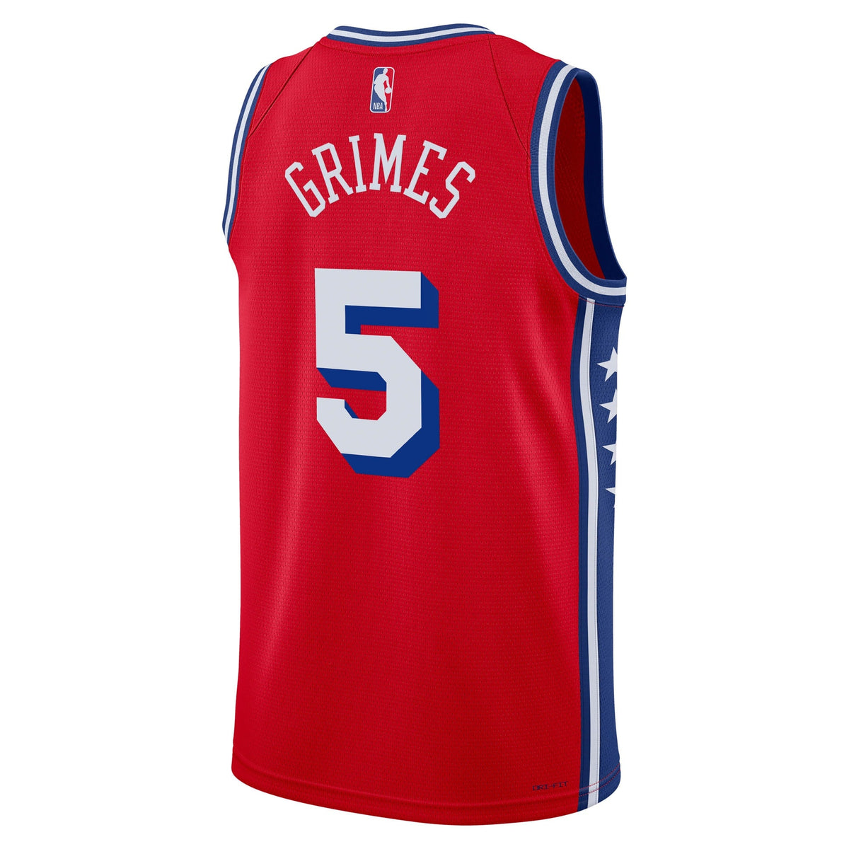Philadelphia 76ers Jordan Brand Statement Edition Swingman Jersey - Red - Quentin Grimes - Unisex - Red - image 4
