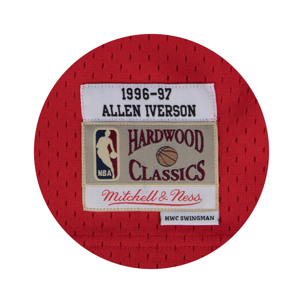 Philadelphia 76ers Mitchell & Ness Swingman Jersey Road Allen Iverson 1996-97 - Team Color - image 4