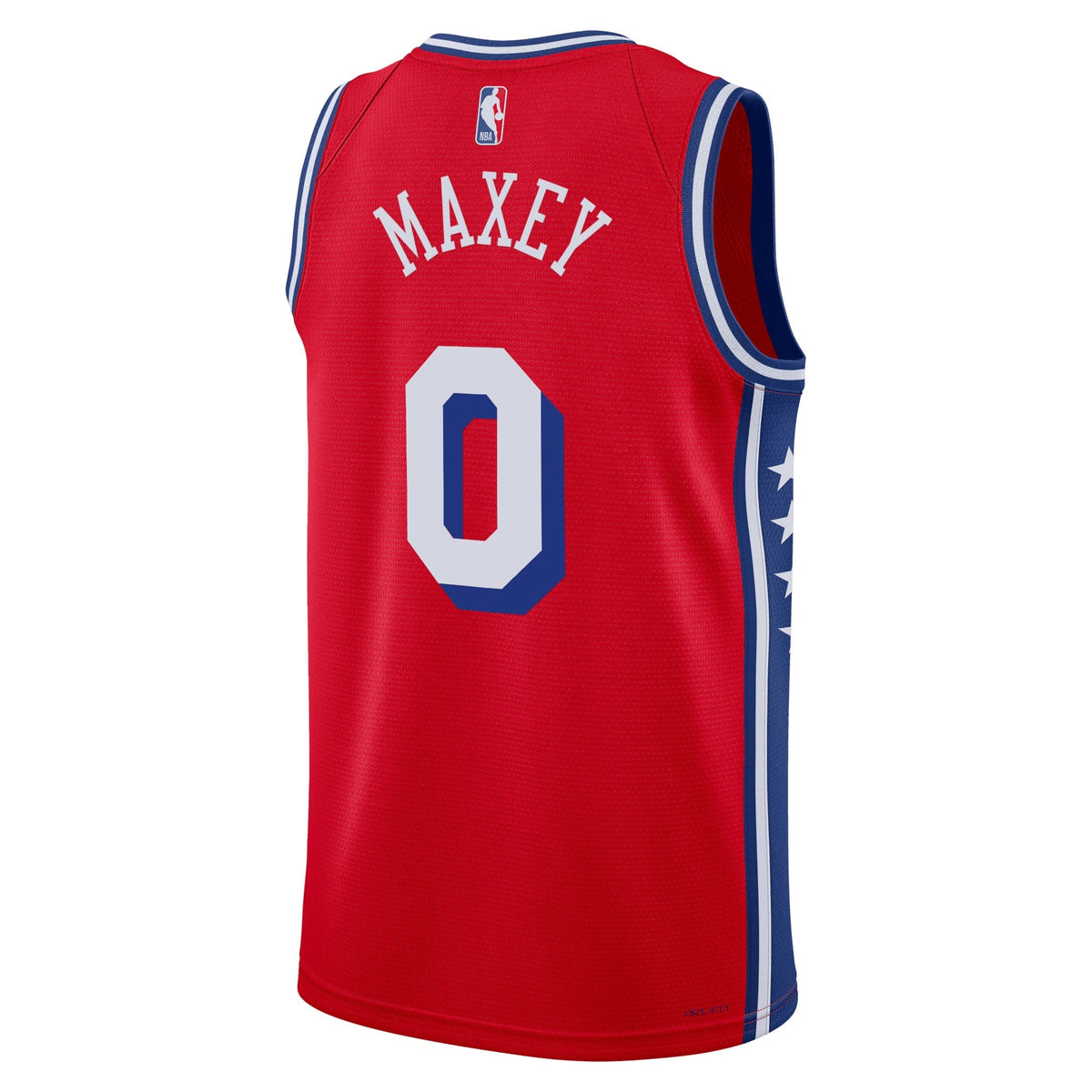 Philadelphia 76ers Jordan Statement Edition Swingman Jersey - Red - Tyrese Maxey - Unisex - Red - image 3
