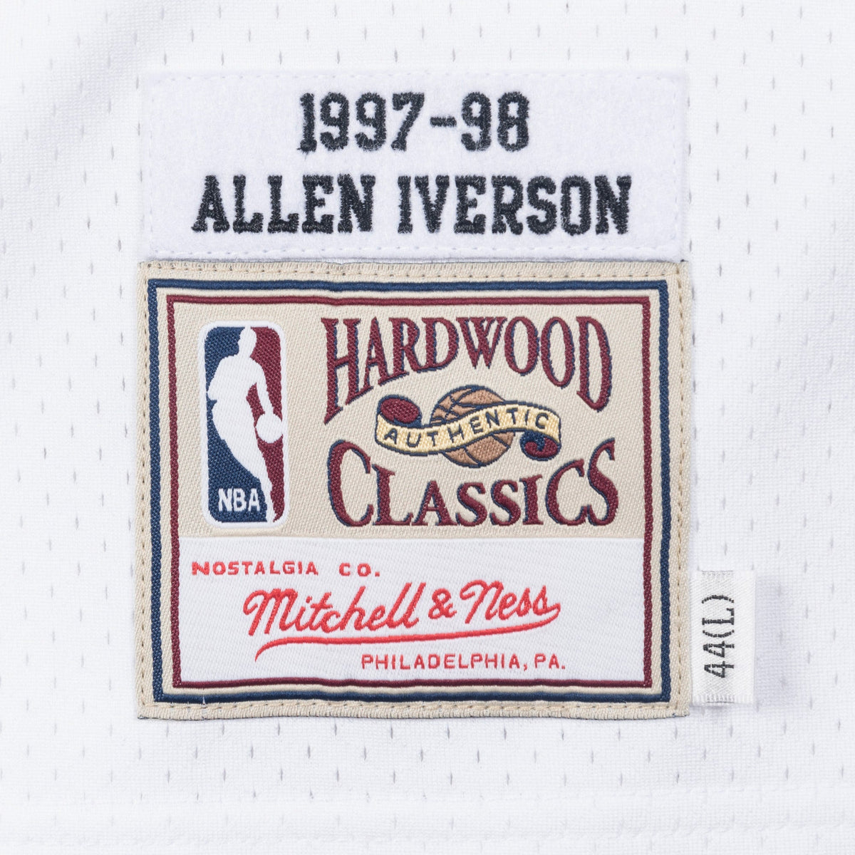 Philadelphia 76ers Mitchell & Ness Allen Iverson 1997 Authentic Jersey - White - White - image 5