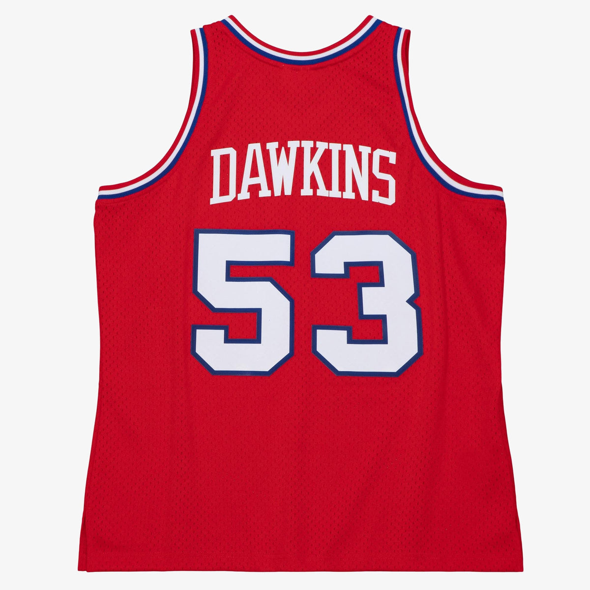 Philadelphia 76ers Mitchell & Ness Darryl Dawkins 1979 Dark Authentic Jersey - University Red - University Red - image 4