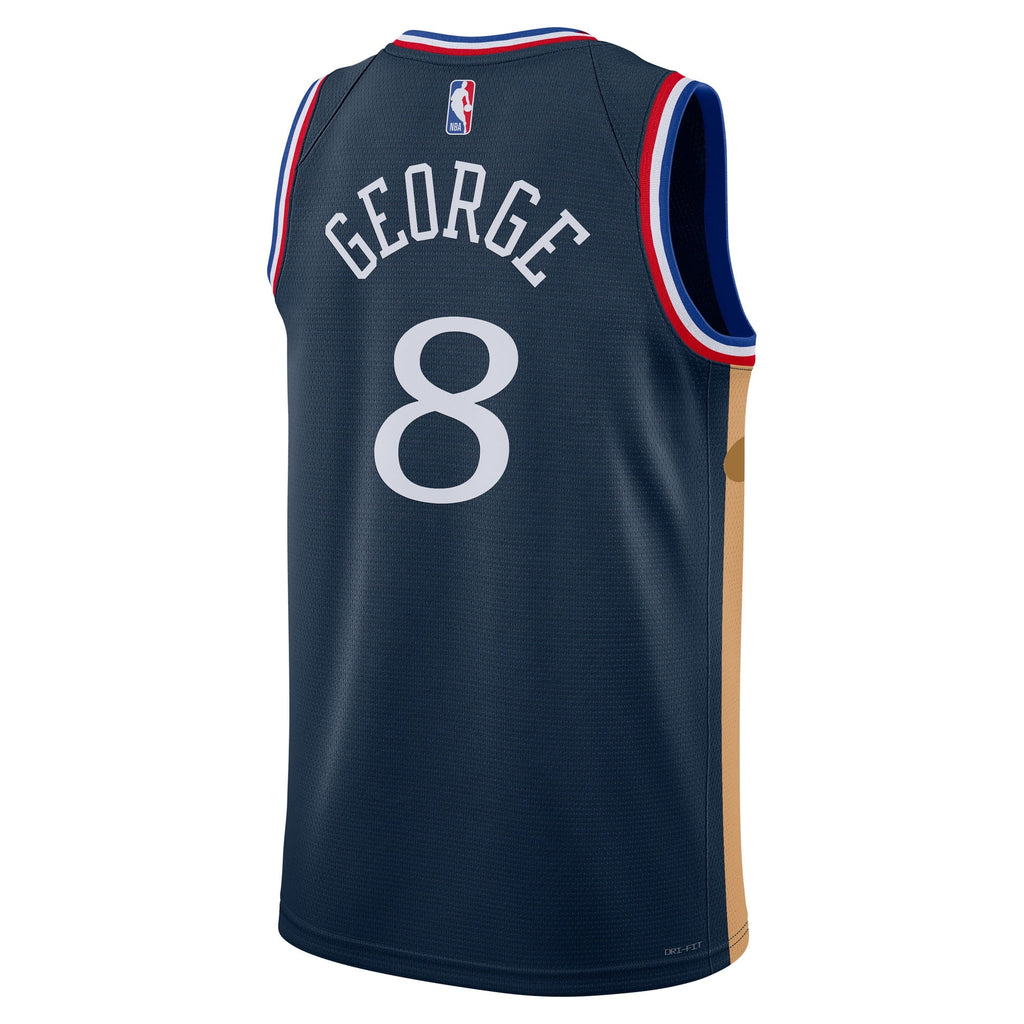 Philadelphia 76ers Nike 2025/26 City Edition Swingman Jersey - Navy - Paul George - Unisex - Navy - image 4