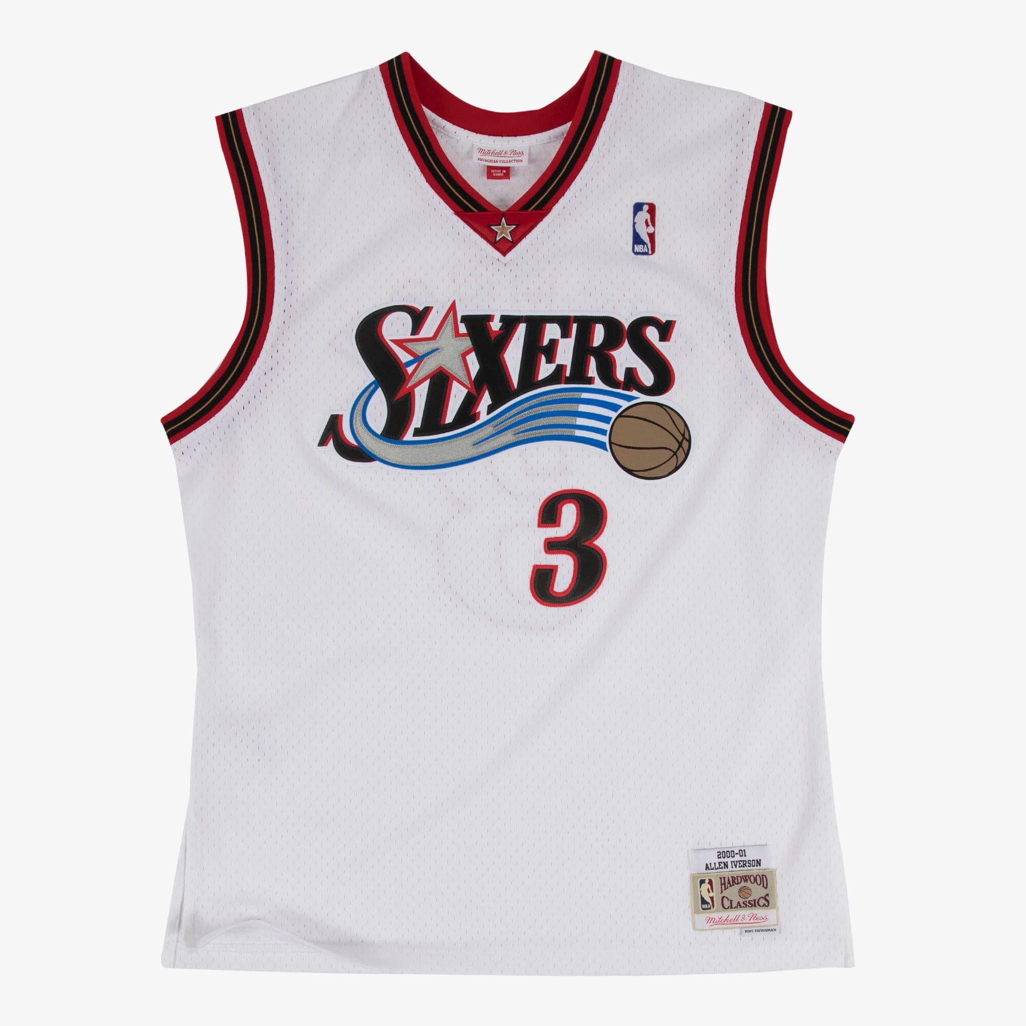 Philadelphia 76ers Mitchell & Ness Swingman Jersey Home Allen Iverson 2000-01 - Team Color - image 2