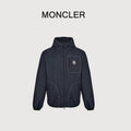 Moncler Logo Contrast-Stitch Hooded Jacket