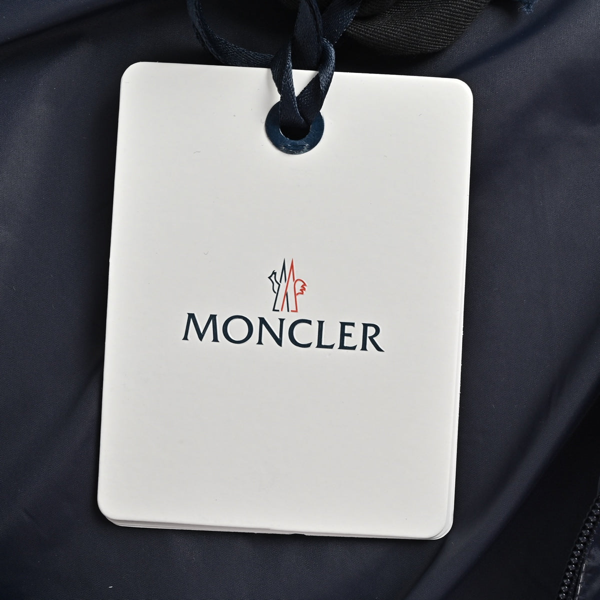 Moncler Logo Contrast-Stitch Hooded Jacket