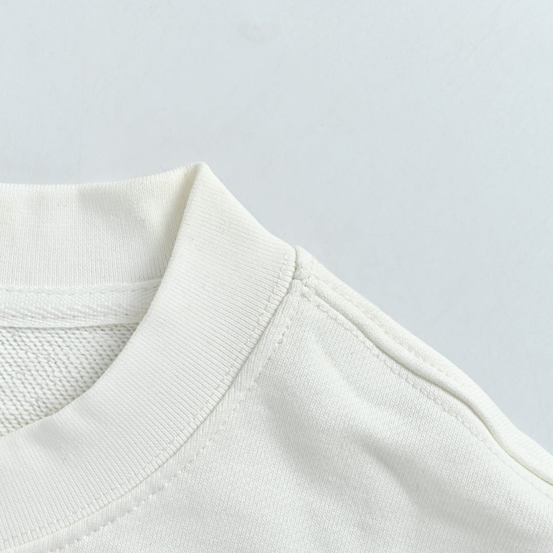 Moncler 26SS Double-Logo Embroidered Crewneck Sweatshirt