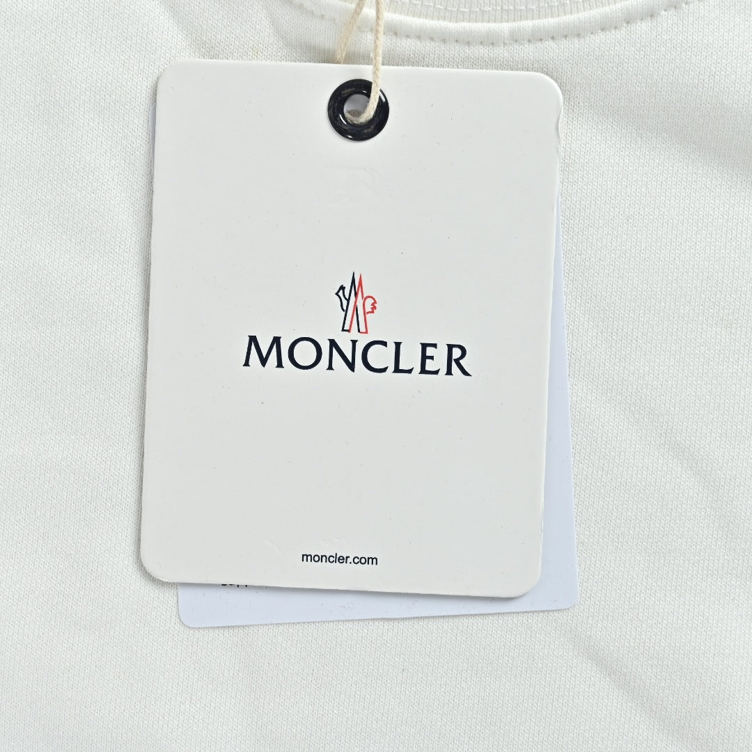 Moncler 26SS Double-Logo Embroidered Crewneck Sweatshirt
