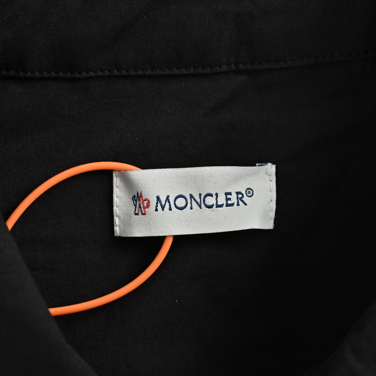 Moncler Black Arm-Logo Utility Zip Jacket