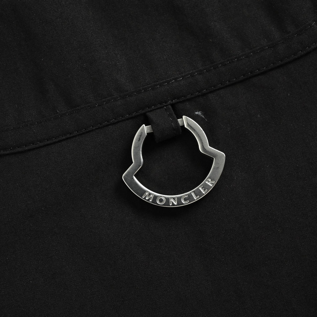 Moncler Black Arm-Logo Utility Zip Jacket