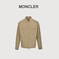 Moncler Khaki Arm-Logo Utility Zip Jacket