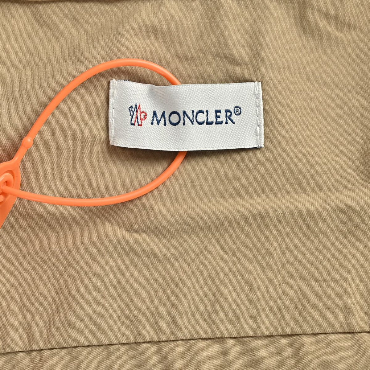 Moncler Khaki Arm-Logo Utility Zip Jacket