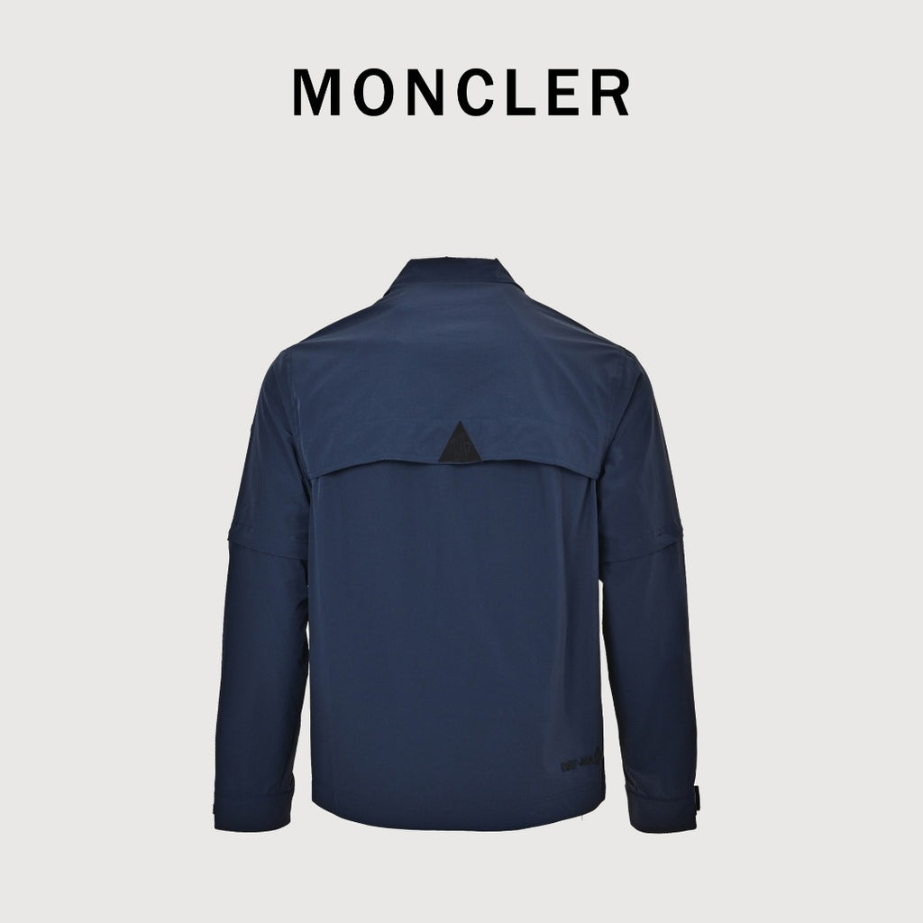 Moncler Grenoble Navy Detachable Utility Jacket