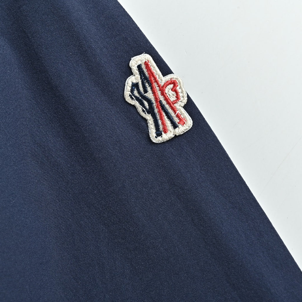 Moncler Grenoble Navy Detachable Utility Jacket