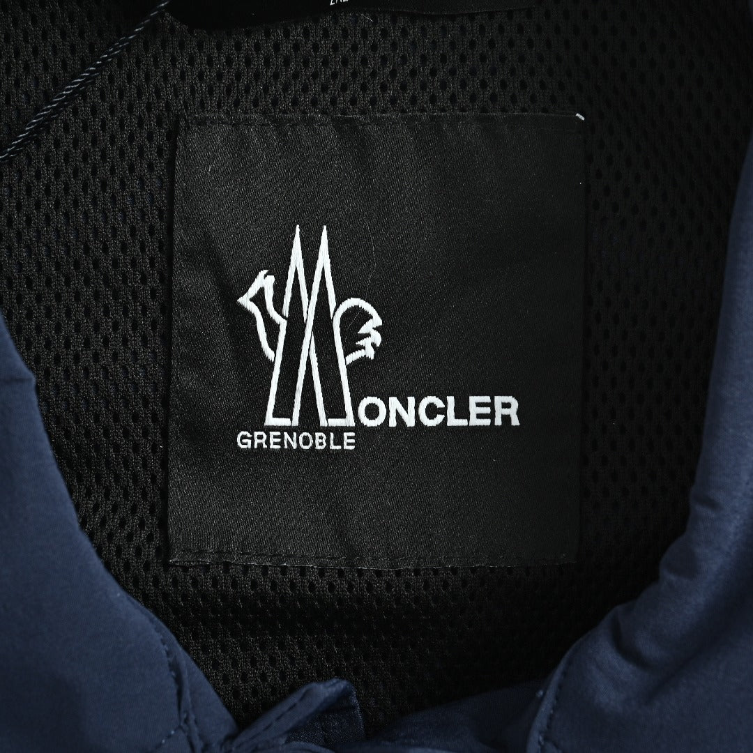Moncler Grenoble Navy Detachable Utility Jacket