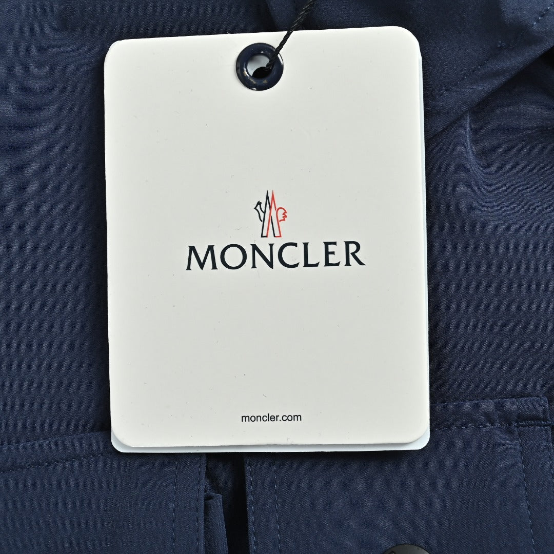 Moncler Grenoble Navy Detachable Utility Jacket