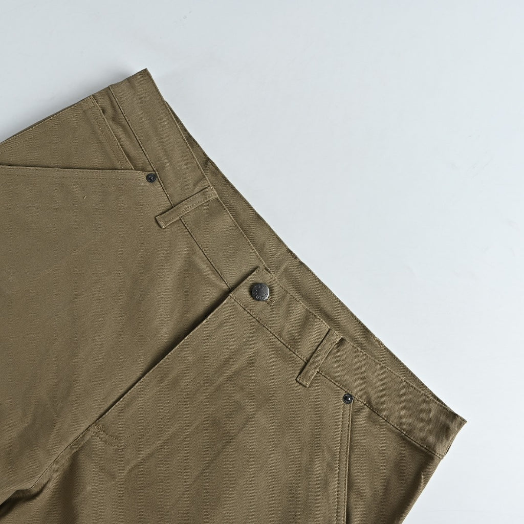 Moncler MC Khaki Straight-Leg Zip-Pocket Trousers