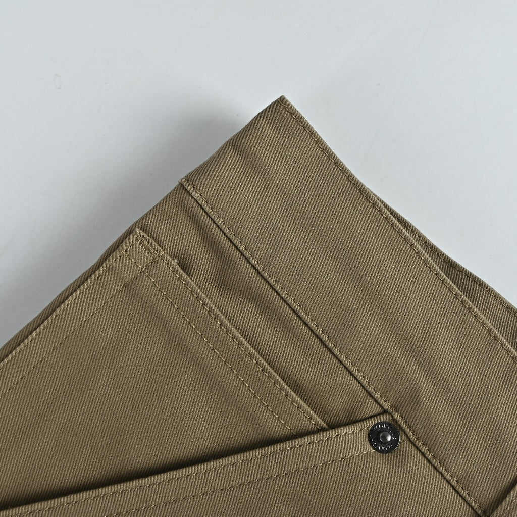 Moncler MC Khaki Straight-Leg Zip-Pocket Trousers