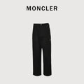 Moncler MC Black Zip-Pocket Straight-Leg Trousers
