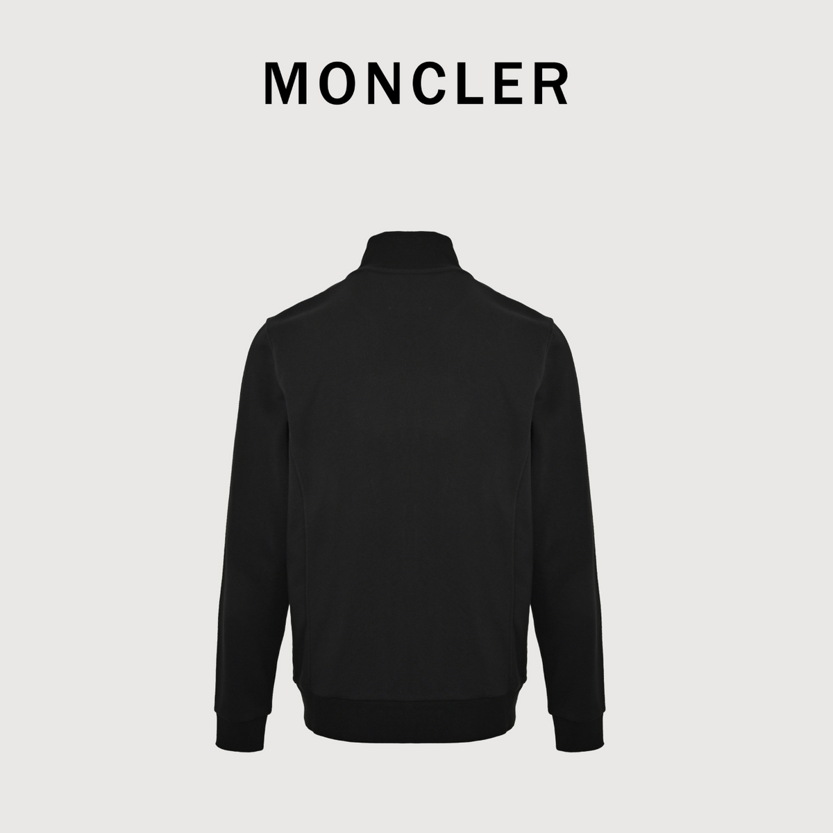 Moncler 26FW Black Classic Logo Zip-Up Jacket