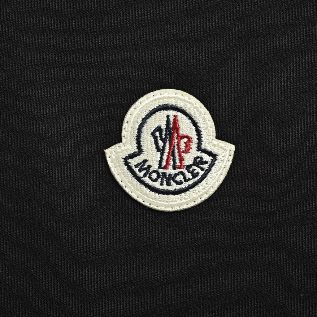 Moncler 26FW Black Classic Logo Zip-Up Jacket